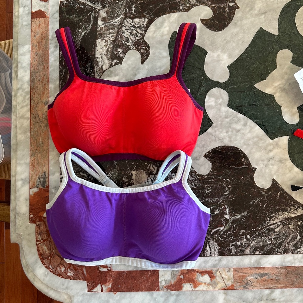 Two Natori sports bras 32DD